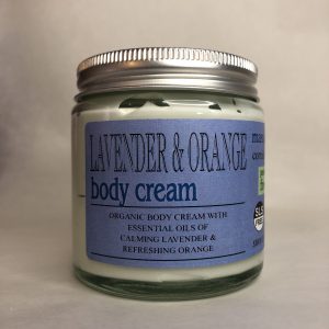Orange and Lavender Body Cream